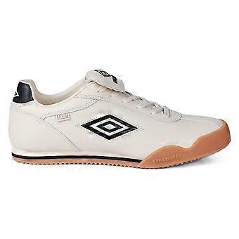 Scarpe da ginnastica Umbro 5V5 in pelle bianco antico/nero