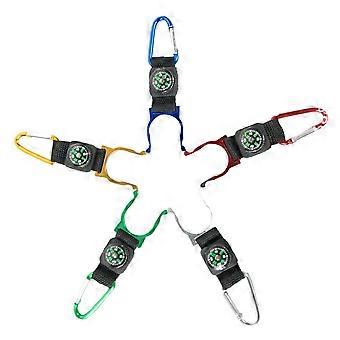 Water Bottle Holder Clip for Holding Bottle 5Pcs Camping Hiking Compass Clips
