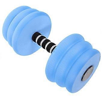 Water Exercise Equipment Dumbbell For Pool Use Blue Ergonomic Design Low-Impact Workout 2Pcs