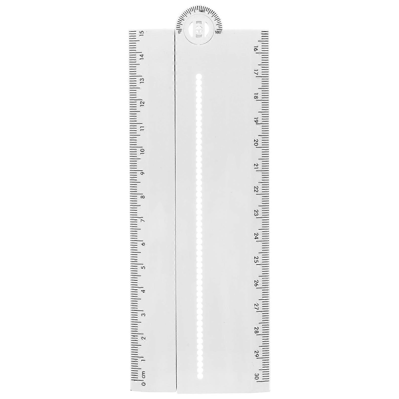 Angle Measurement Ruler Precise Measuring Device for Woodworking Construction