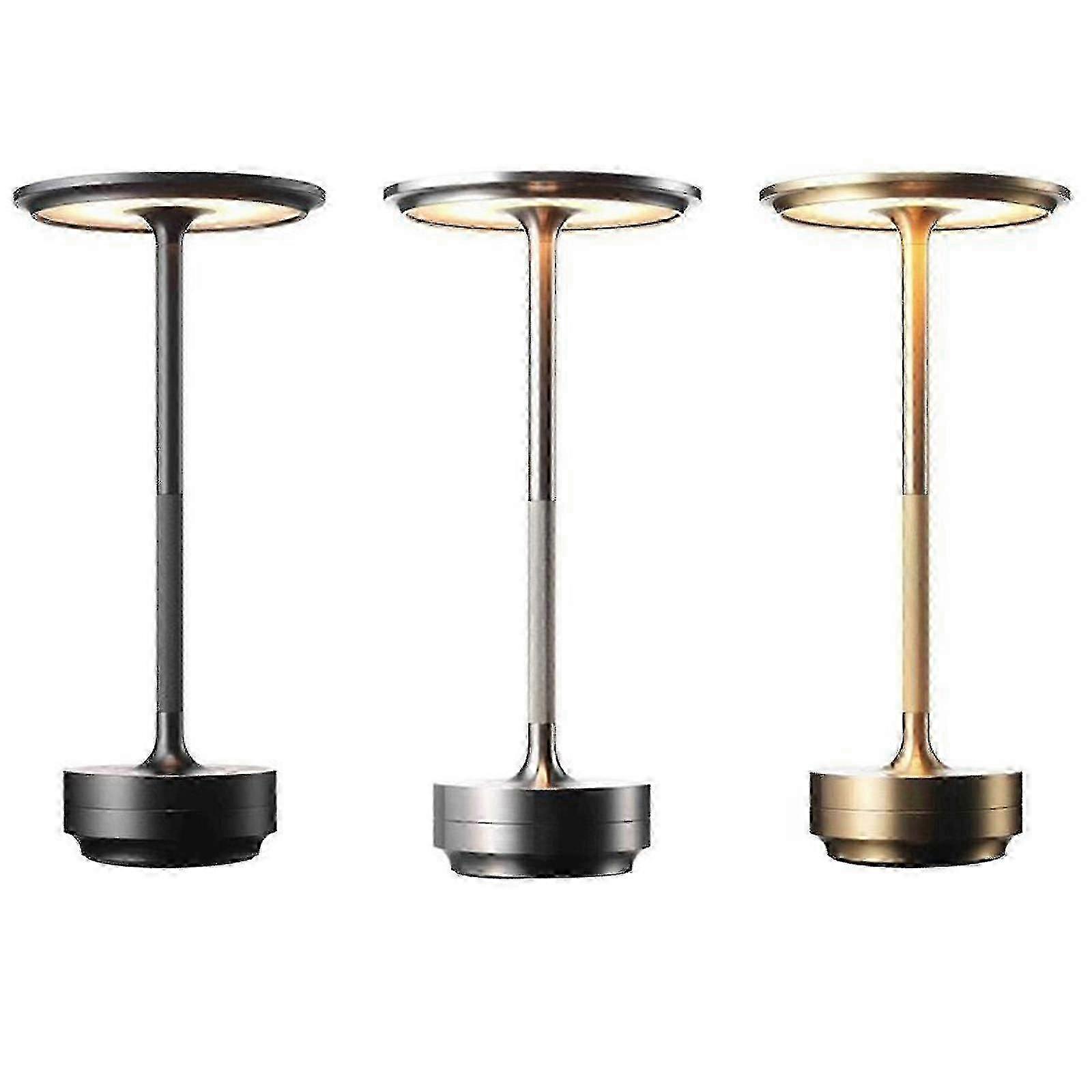 Gatsby Style Crystal Table Lamp Cordless Dimmable LED Light