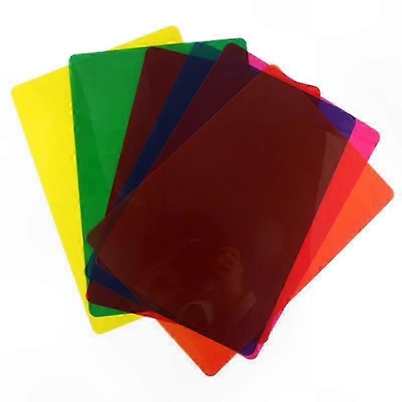 12-Pack Colored Reading Overlays for Dyslexia, ADHD, and Visual Support Tools