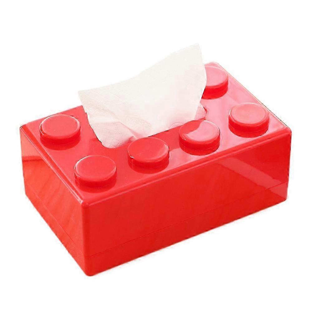 Block-Shaped Plastic Tissue Holder