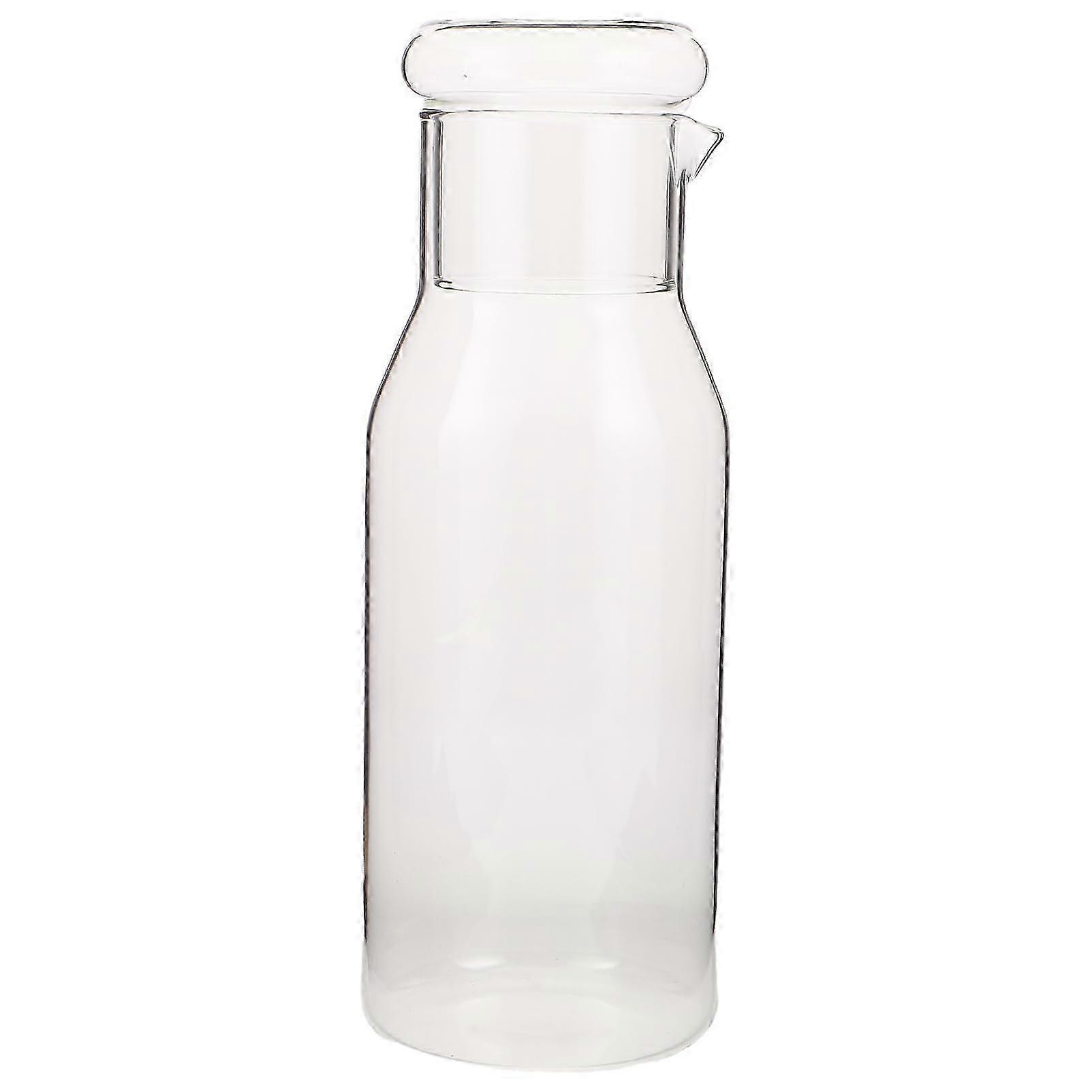 Borosilicate Glass Pitcher Airtight Lid