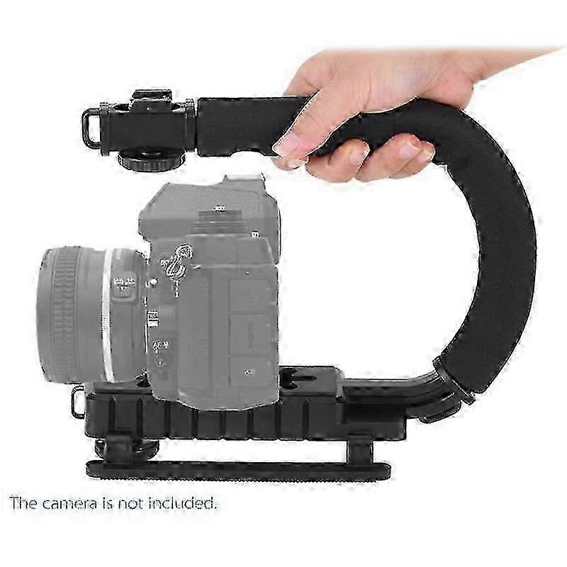 U Shape Handle Stabilizer Handle Grip Holder compatible with DV 5D2 GOPRO