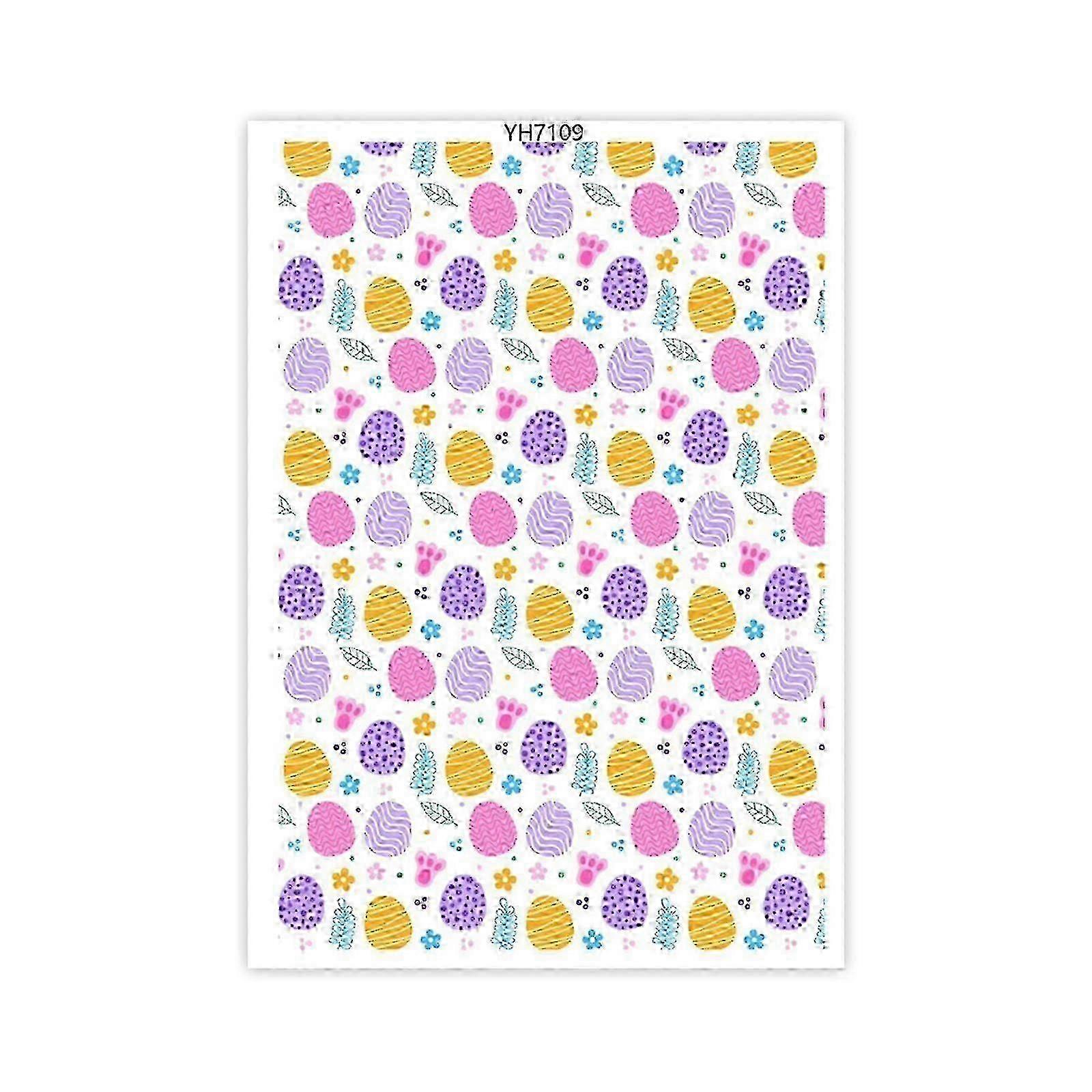 Easter Egg Water Soluble Transfer Paper