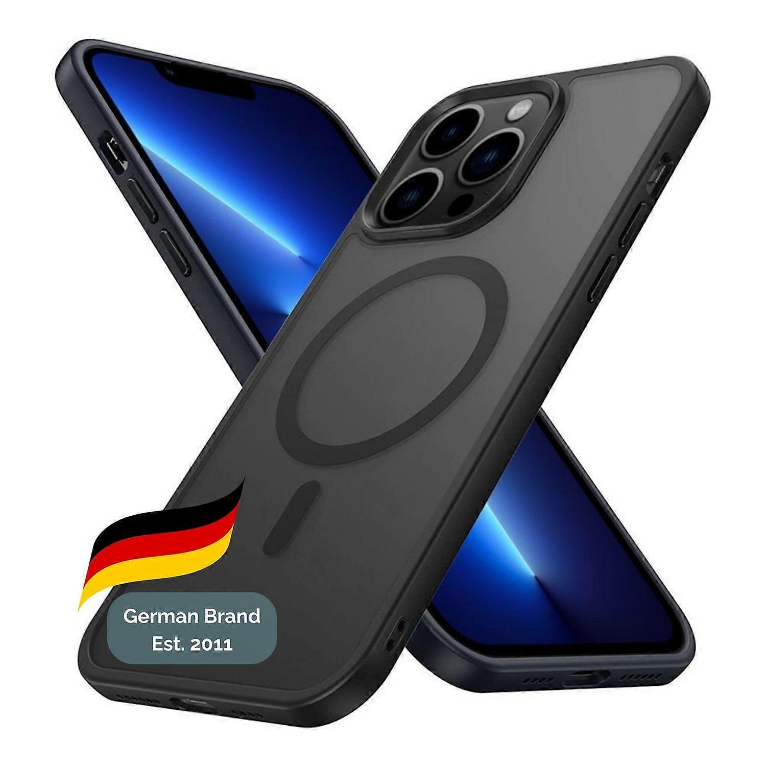 Case compatible with iPhone 12 Pro Max, protective case with MagSafe