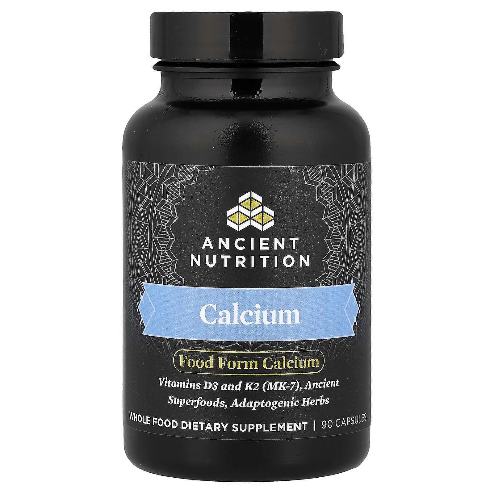 Ancient Nutrition, Calcium, 90 Capsules
