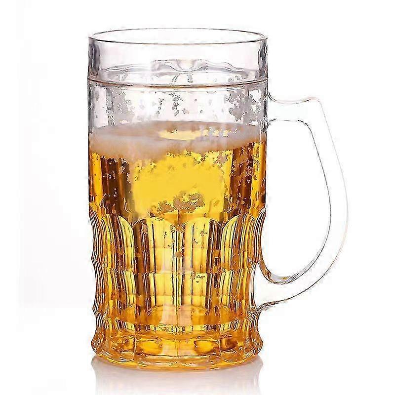 Chilled Interlayer 400ml Beer Glass