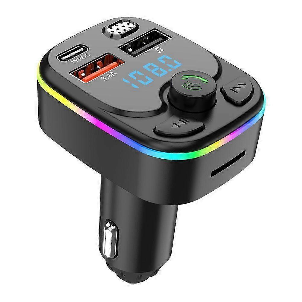 Stereo Bluetooth 5.0 FM Modulator