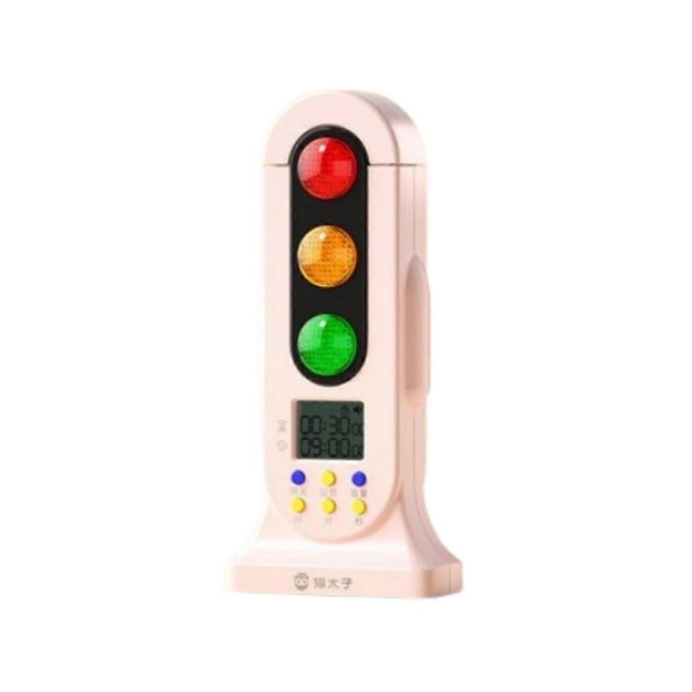 Traffic Light Visual Audio Digital Timer LCD Display for Kids Classroom Home Kitchen Game Countdown Timer Visual Timer