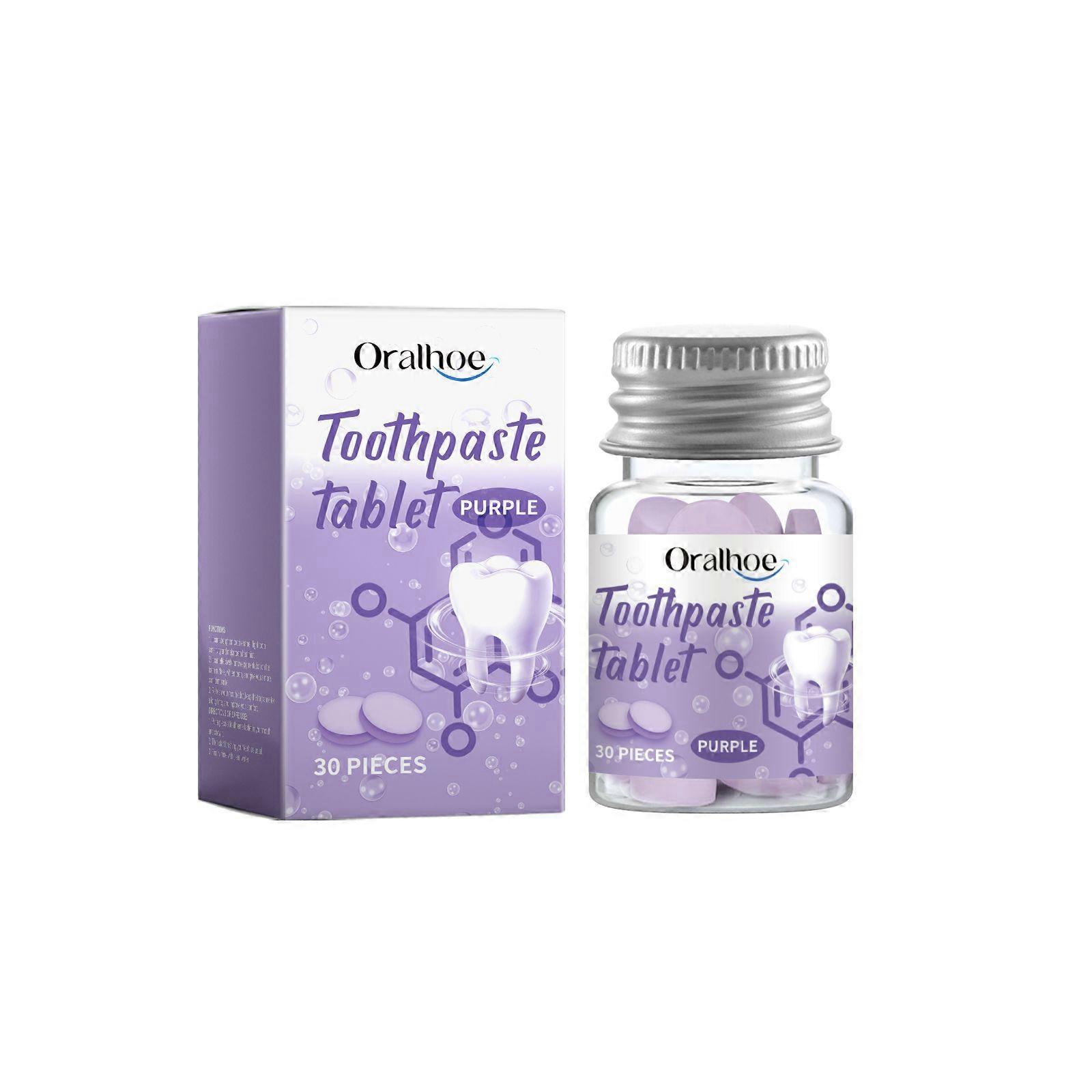 Solid Toothpaste Tablets Contain Sodium Phytate, Chamomile Extract And Xylitol