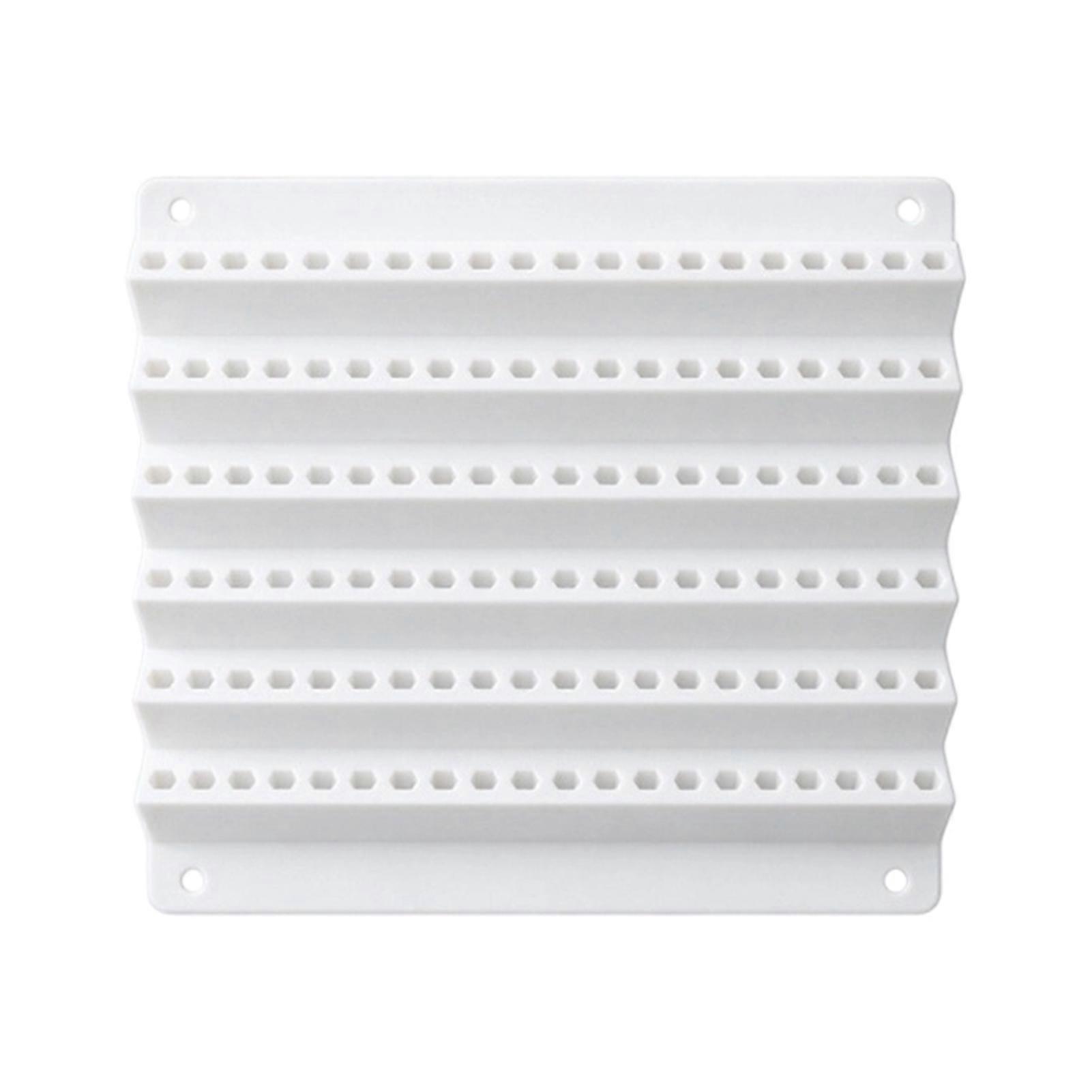 Space Saving Wall Rack for Hex Bits and Sockets Workshop Storage