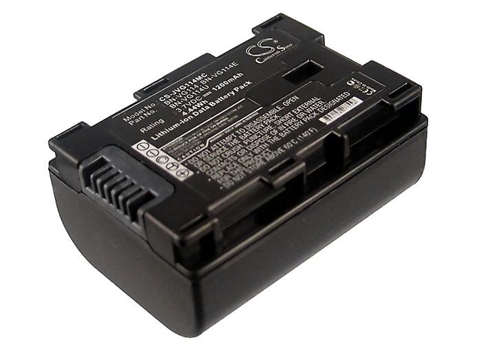 Battery for JVC BN-VG114 BN-VG114AC BN-VG114E BN-VG114SU BN-VG114U BN-VG114US