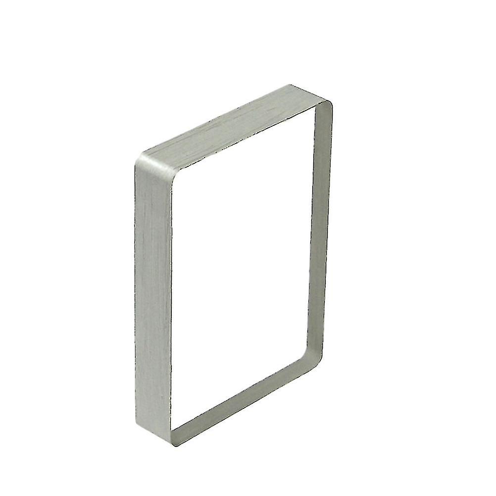 Deck Glass Deck Ice Bound Tricks Close Up Illusion Accessories Gimmick Sign To Clear Block (silver)
