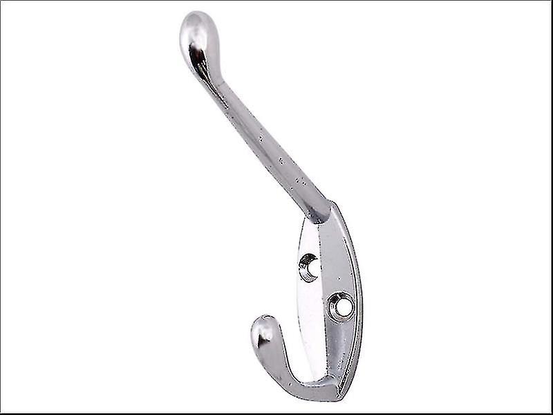 3pcs Basics Hat & Coat Hooks Chrome Plated