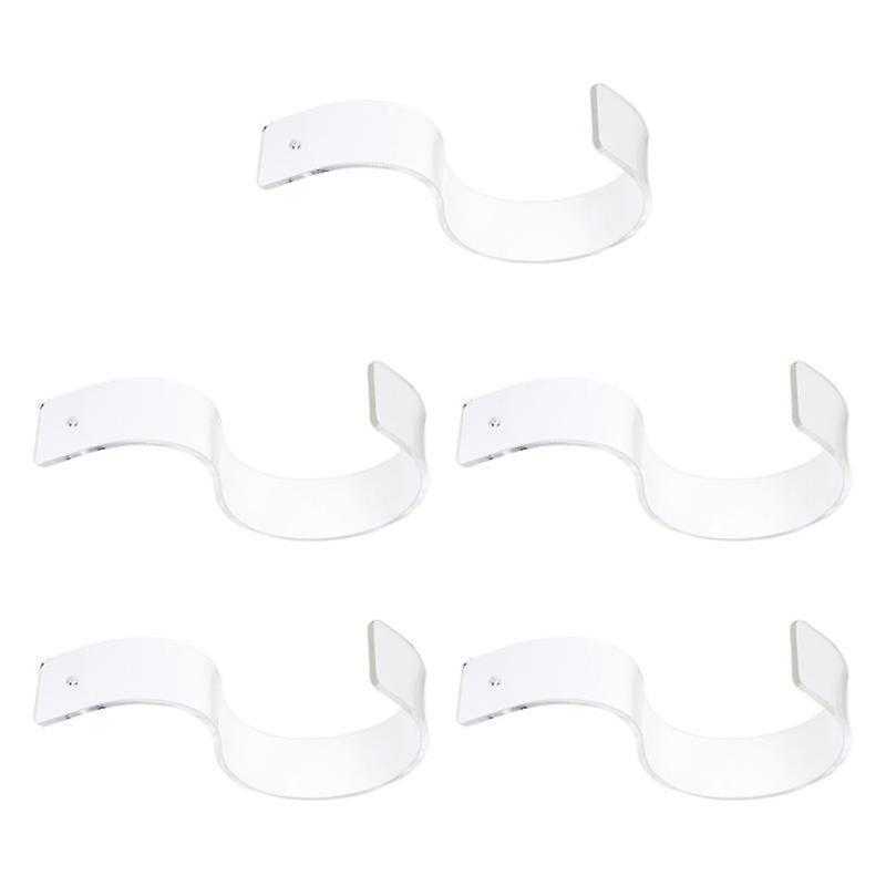 14X9.3x3cm Transparent Retail Display Cases 5pcs Supermarket Used Acrylic Belt Racks Belt Displaying