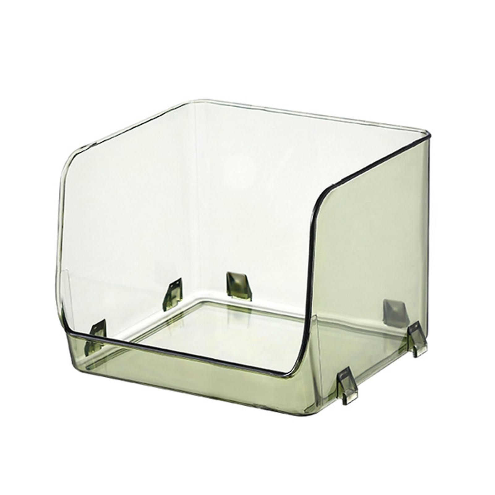 2pcs Plastic Makeup Organizer Multi-use Organizer Bins
