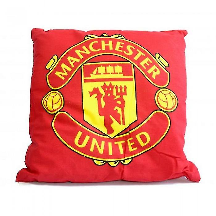 Manchester United FC Crest Filled Cushion