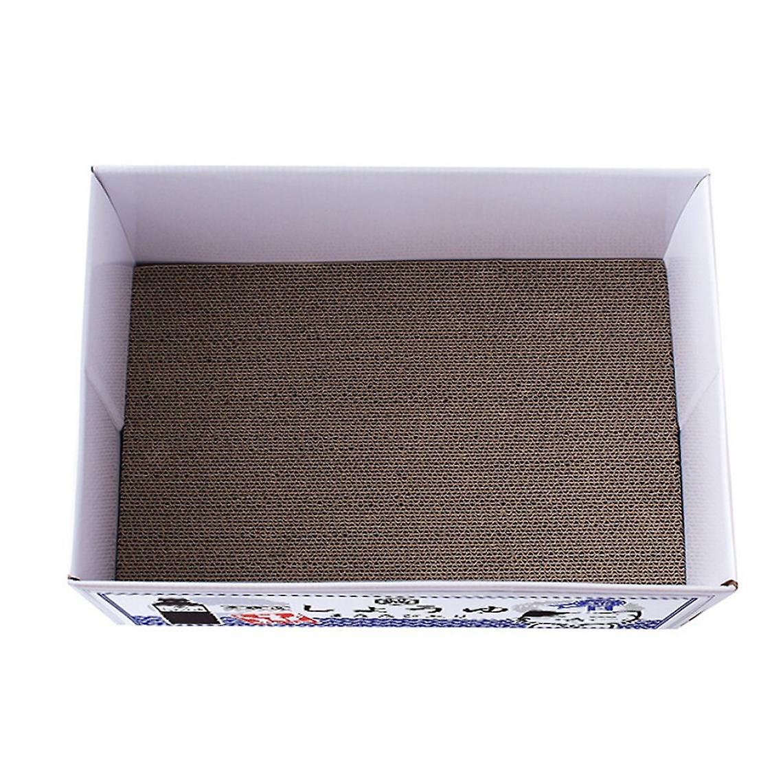 Pet Creative Cat Paper Scraping Board Corrugated Paper Cat Claws Cat Nest Grinding Scraping Box Pet Sleeping Household Items |