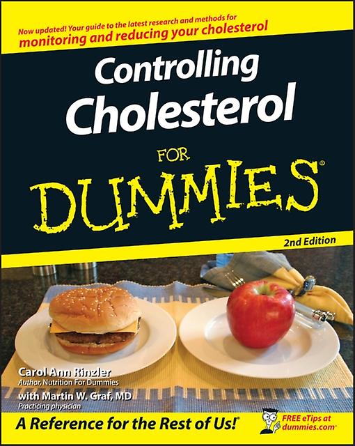 Controlling Cholesterol For Dummies by Carol Ann Rinzler Paperback Book