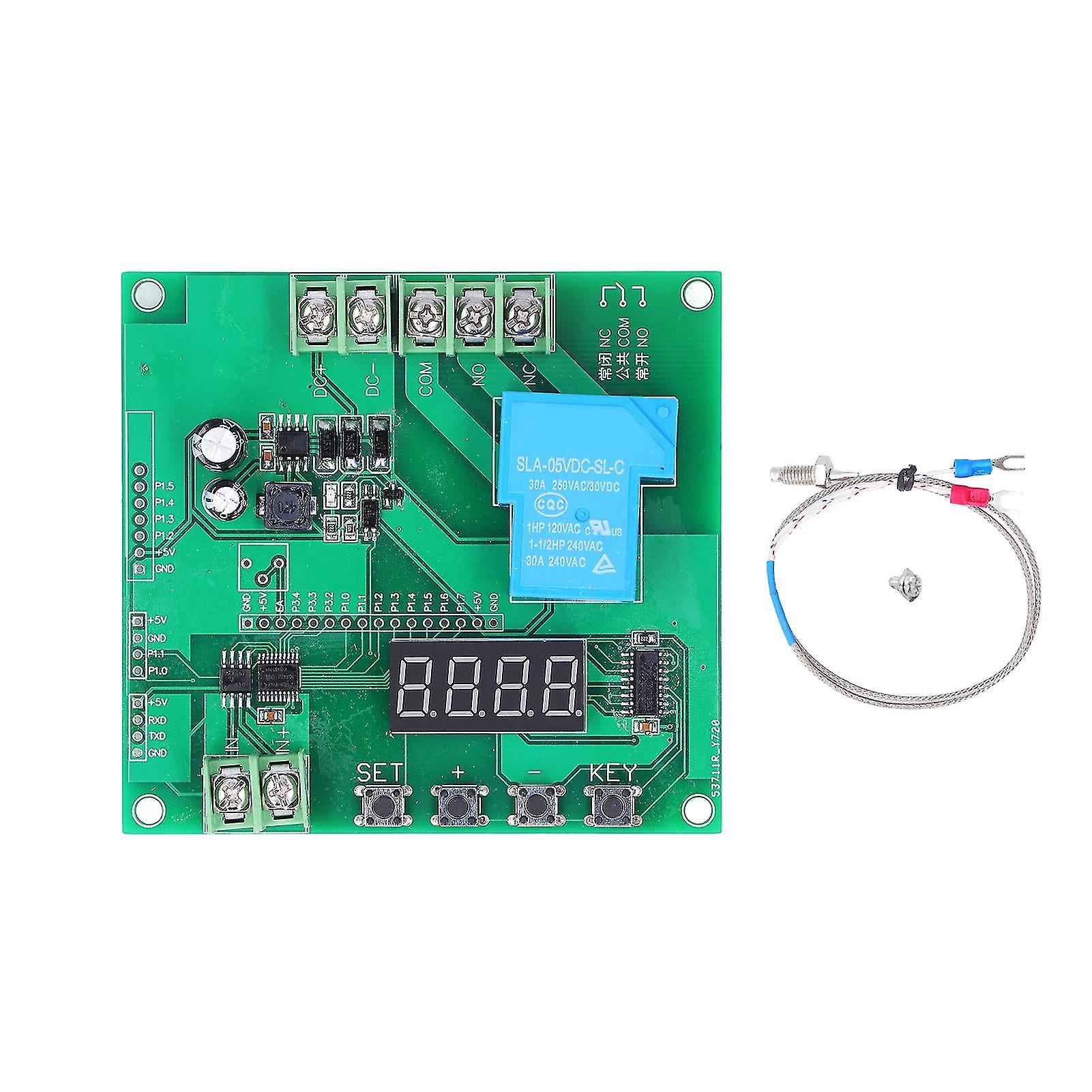 K Type Thermocouple Module Temperature Detection Control Relay Module Serial Output Within 30a Switch
