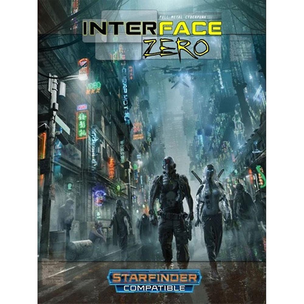 Gun Metal Games Dubbed Interface Zero Role Playing Game Starfinder Edition