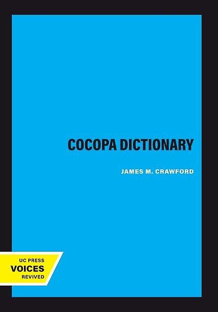 Cocopa Dictionary - James Crawford