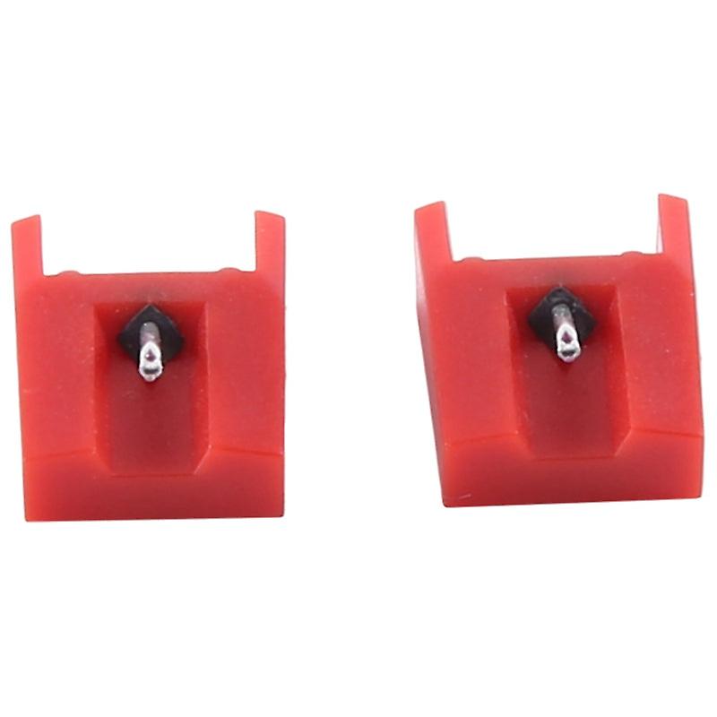 2Pcs Turntable Stylus Dynamic Magnetic Needle Record Player Vinyl Lp Gramophone Replacement