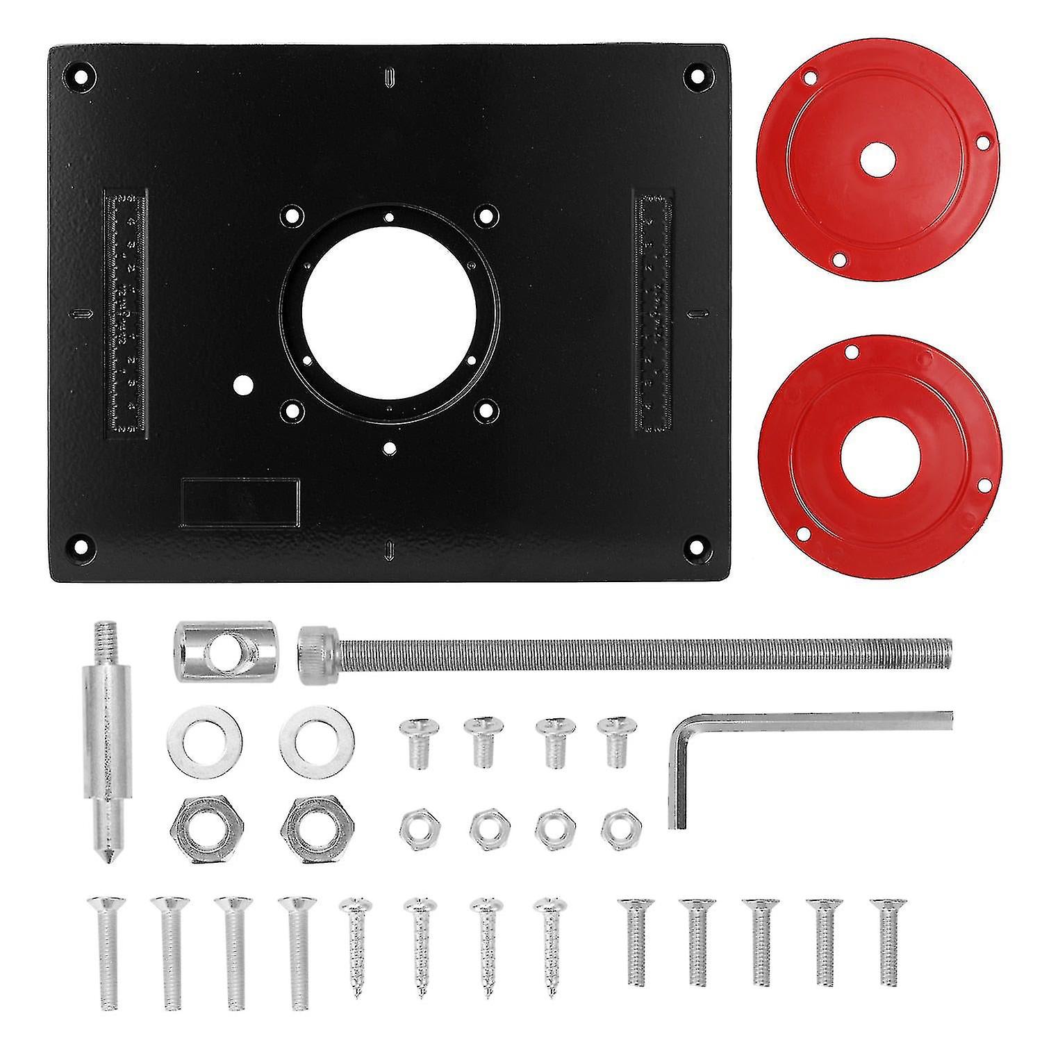 Router Table Insert Plate For Wood Milling Trimmer Engraving Machine Tool