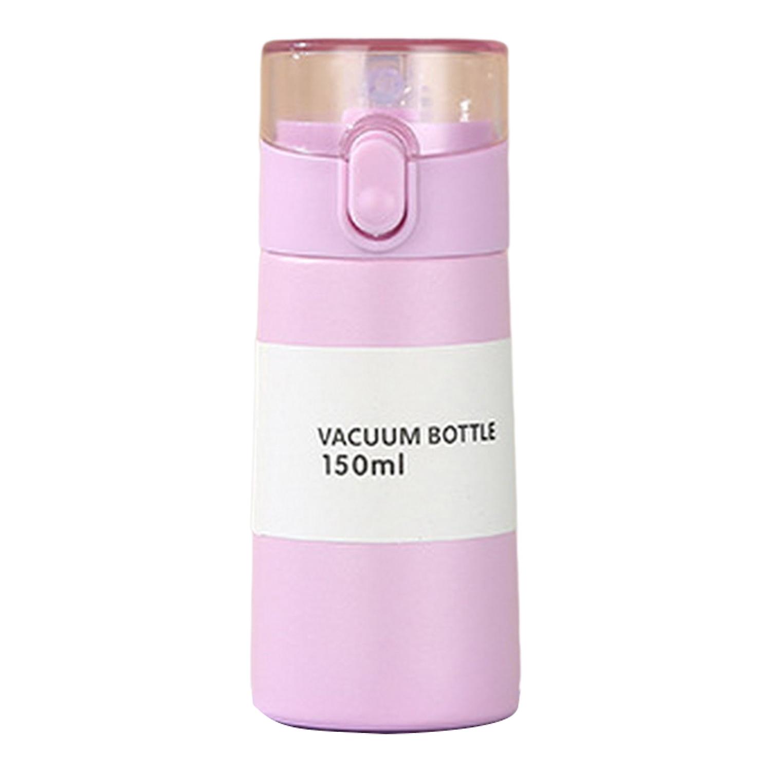 ZHOUBA 150/250ml Insulated Cup One-button Opening Nozzle Portable Insulation Thermal Mug Daily Use