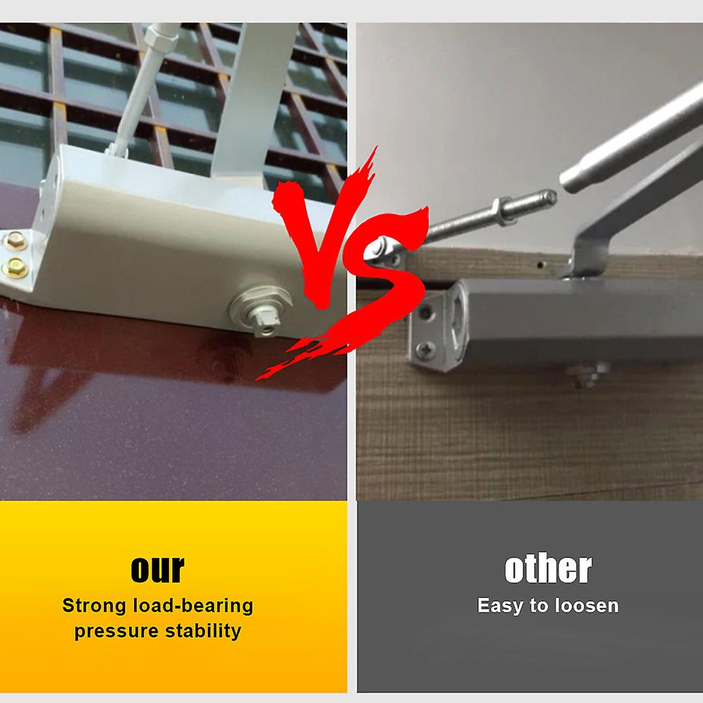 Slow Closing Hydraulically Operated Automatic Door Closer High Performance Easy Install for Home Office Residential New