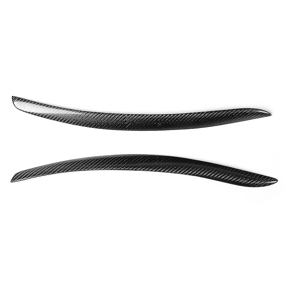 Carbon fiber headlight eyebrow for E92 M3 2005-2012 eyelids sticker trim