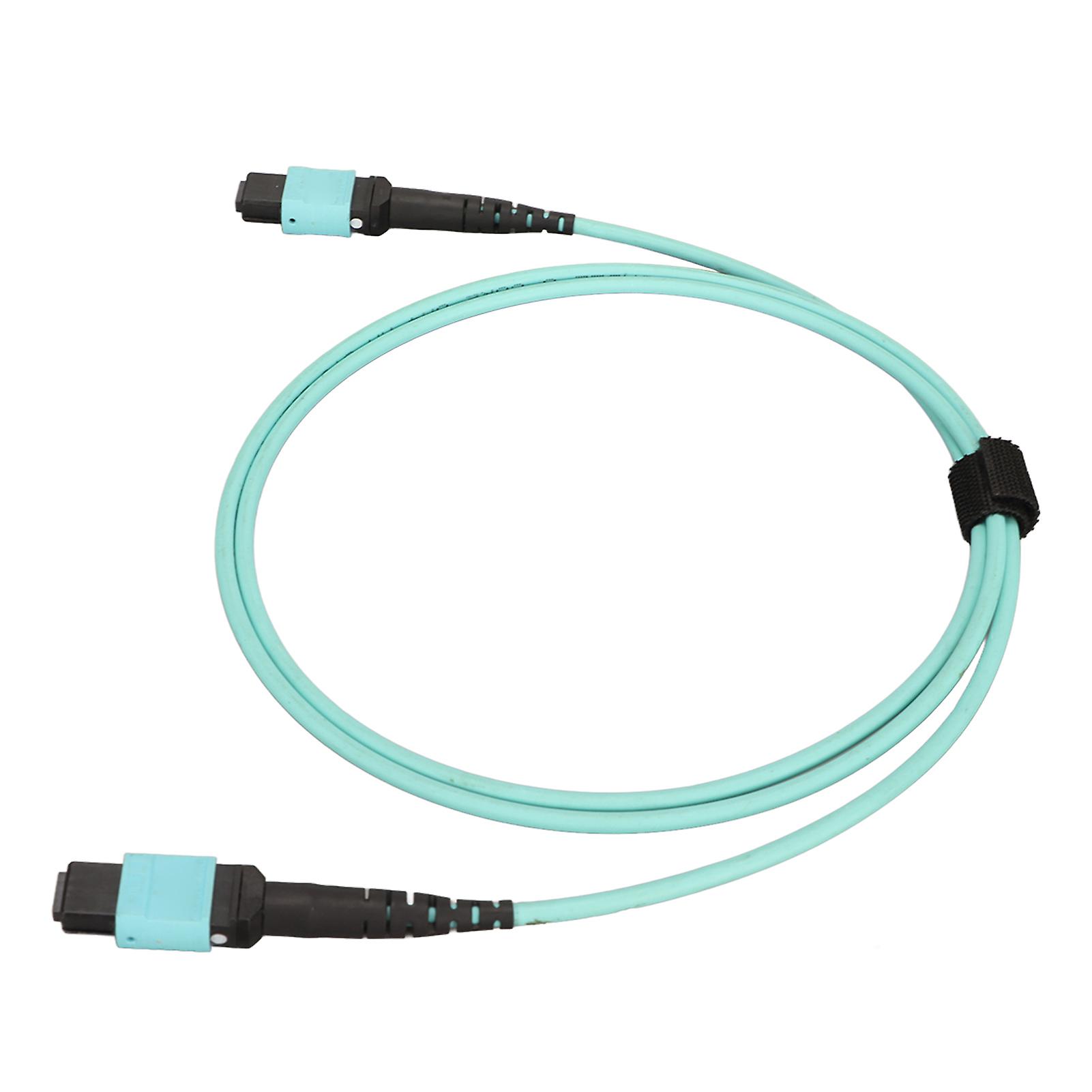1M MPO to MPO 8 Core Fiber Optic Patch Cable for SFP Transceivers and Ethernet Switches