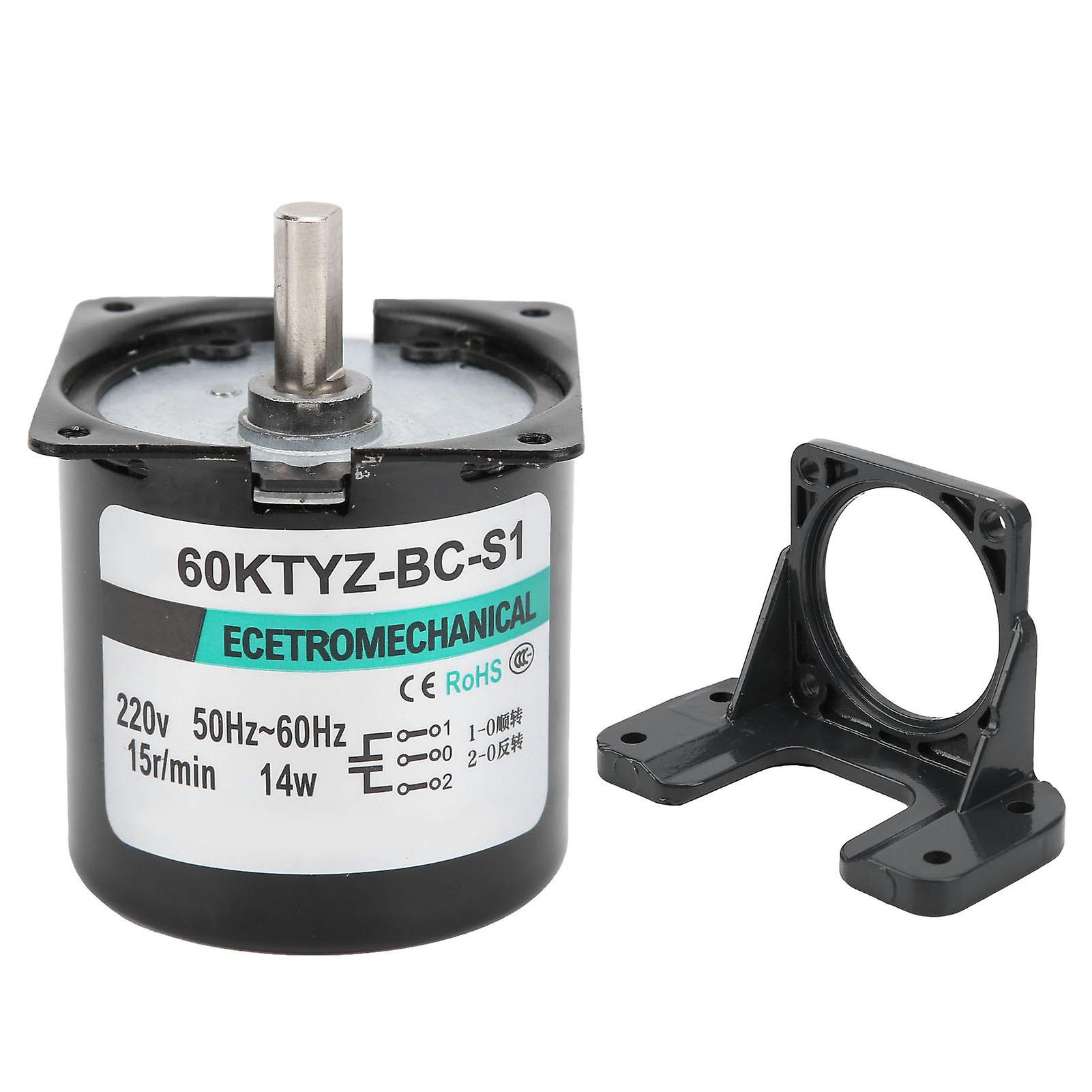 Micro motor AC synchronous, metal gear reduction