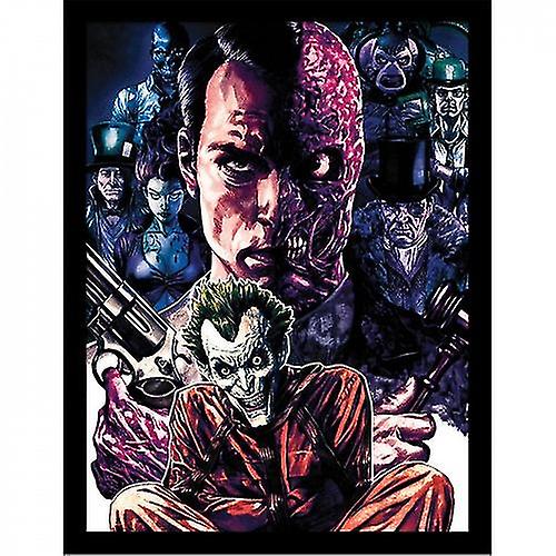 Batman Villains Comic Cover Print