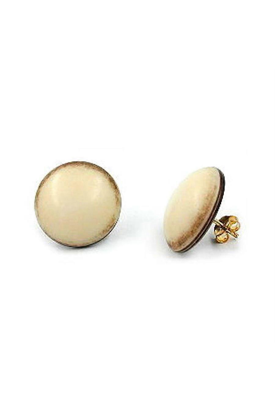 Earrings Ivory-brown - Gl06703
