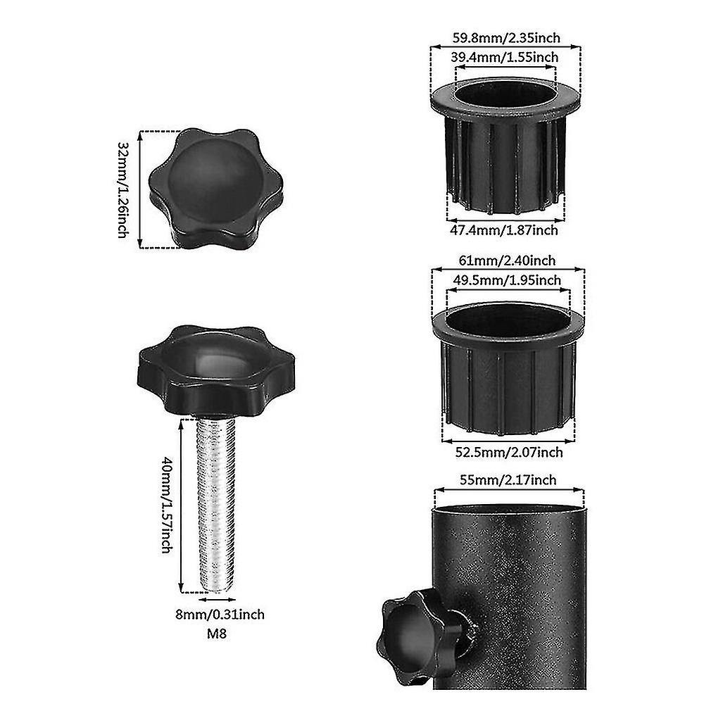 Patio Table Umbrella Hole Ring Plug Flexible Easy Installation Umbrella ...