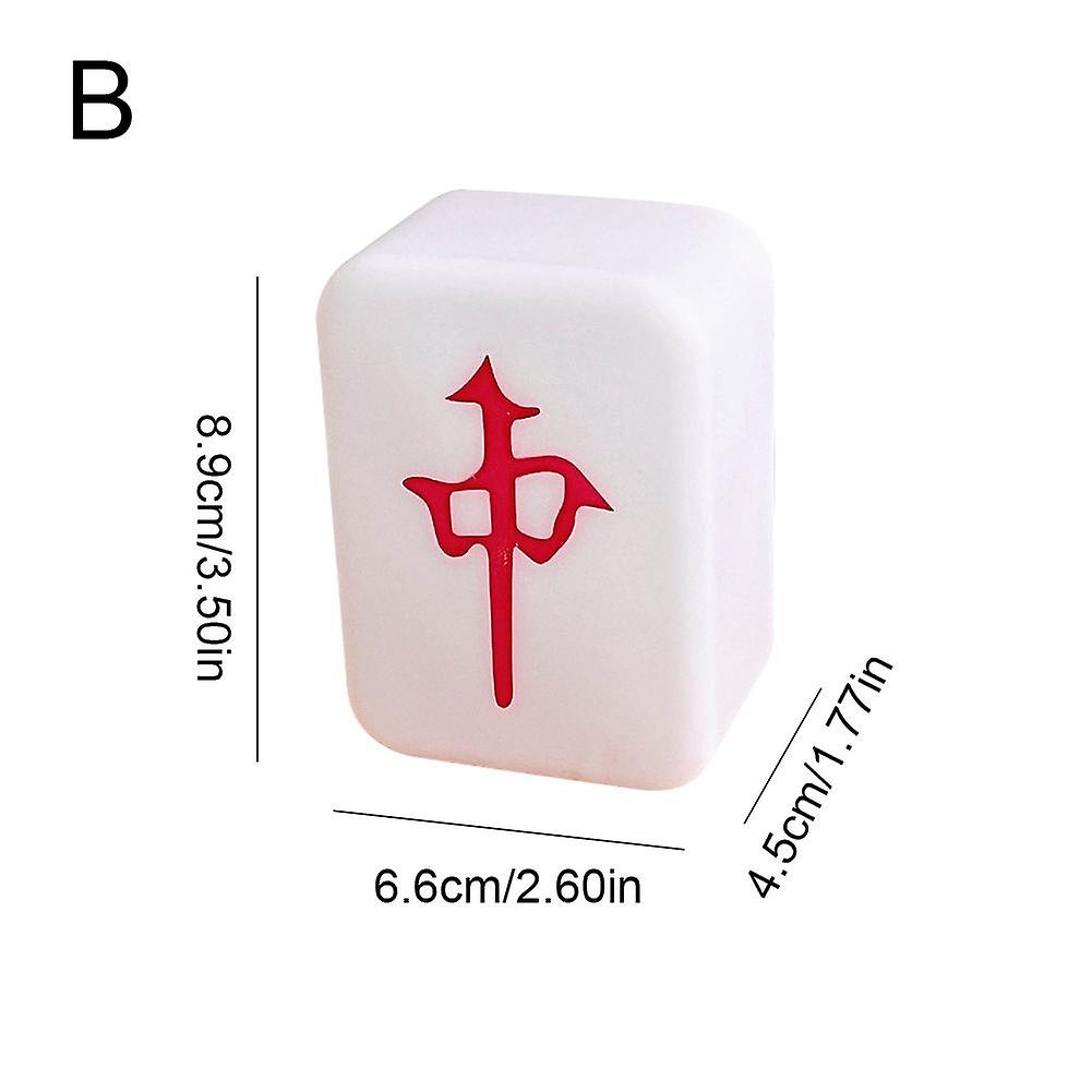 Creative Mahjong Night Light Soft Light Eye Protection LED Bedside Lamp