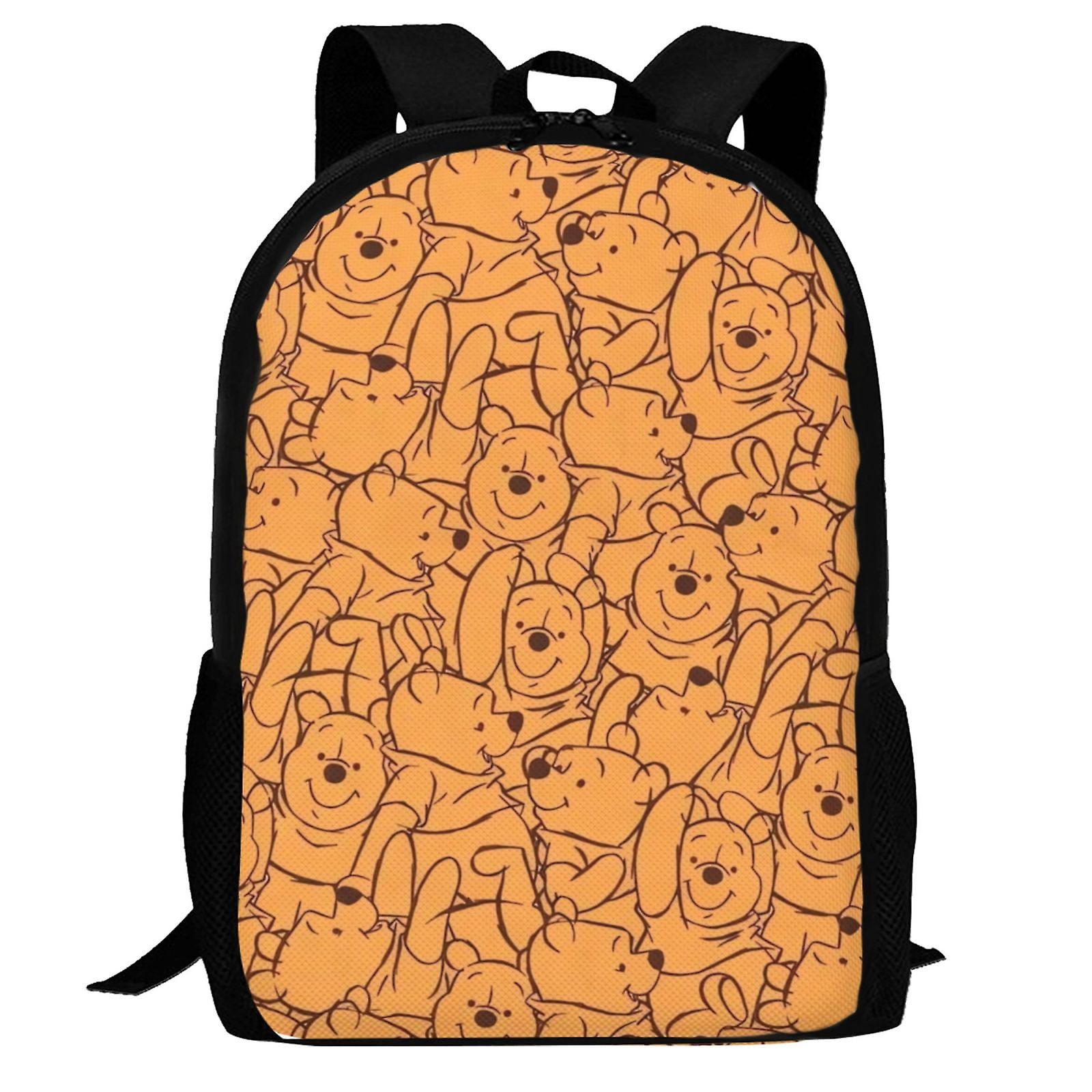 Winnie The Pooh Backpack,Laptop Backpack Lightweight Casual DaypackMulti-Function Travel Backpack