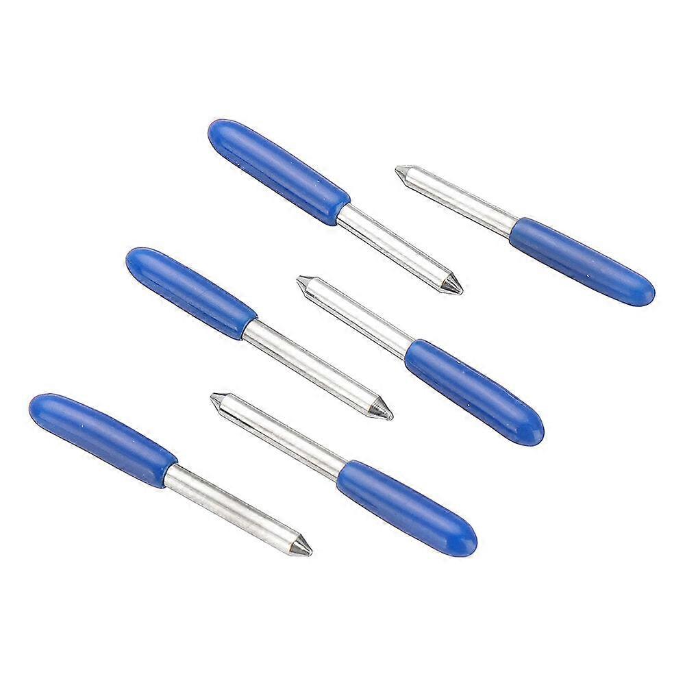 100Pcs 30 Degree Blue Blades Gcc Cutting Plotter Vinyl Cutter Blade For Roland Cutter
