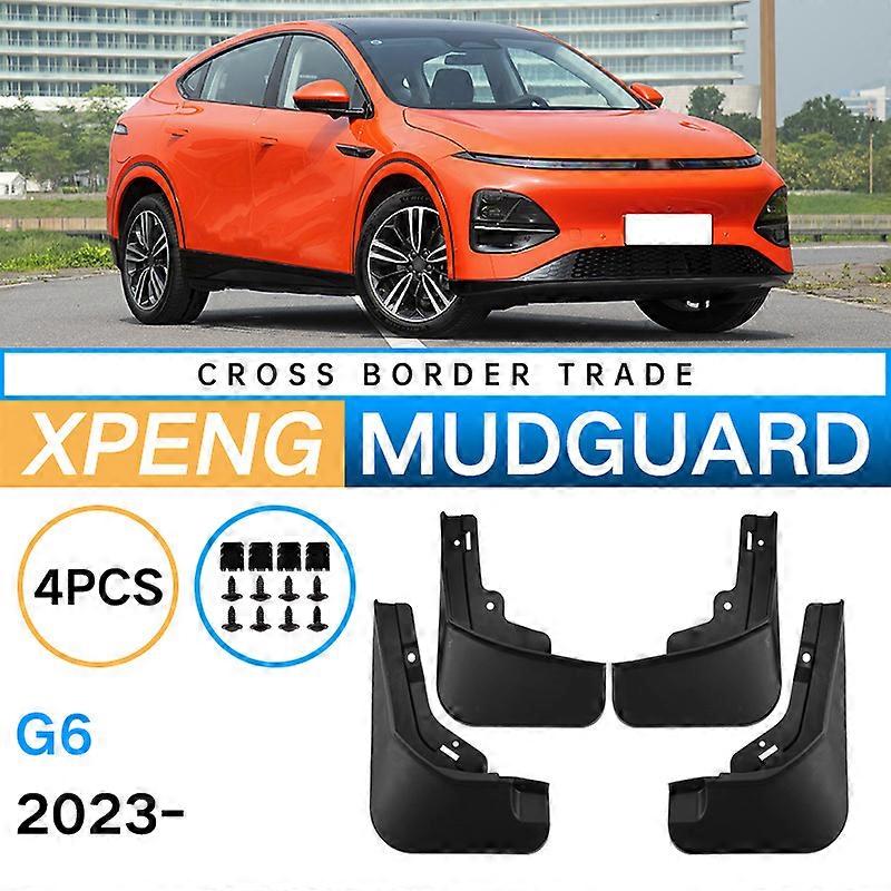 Convient pour Xiaopeng Xpeng G6 2023 commerce extérieur garde-boue voiture pneu souple caoutchouc garde-boue tuile de cuir