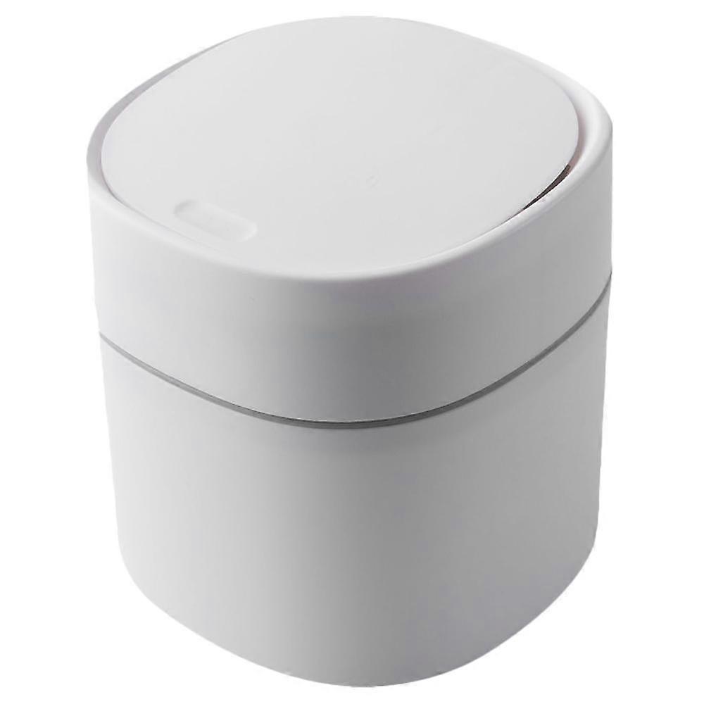 Desktop-, Tisch- oder Couchtisch Mini-Mülleimer mit Deckel - Papierkorb für Badezimmerwaschtisch