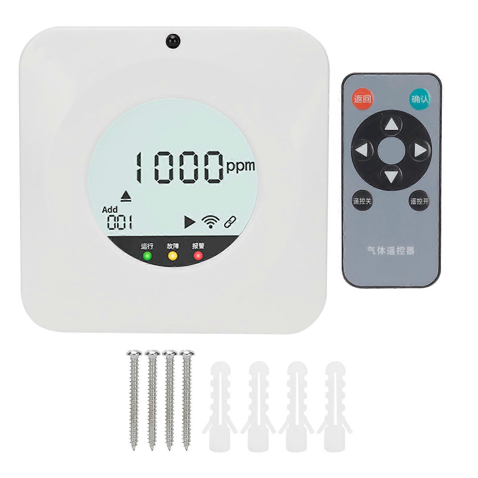 CH4 Gasdetektor Monitor LCD Sensor Sensor Alarm für Home Office Fabrik Nr. 1006