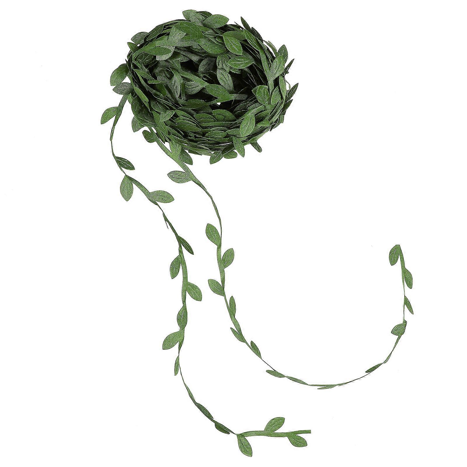 Artificial Wreaths Outdoor Garland Vines Leaf Ribbon Fake Vines Tiny Garland Artificial Leaf Vine