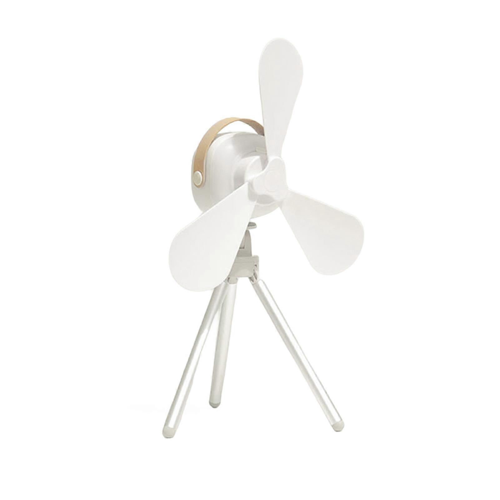 Camping Electric Fan with LED Lamp Remote Control Strong Airflow Low Noise Indoor Outdoor Cooling Ceiling Fan with 3 Brightness Levels