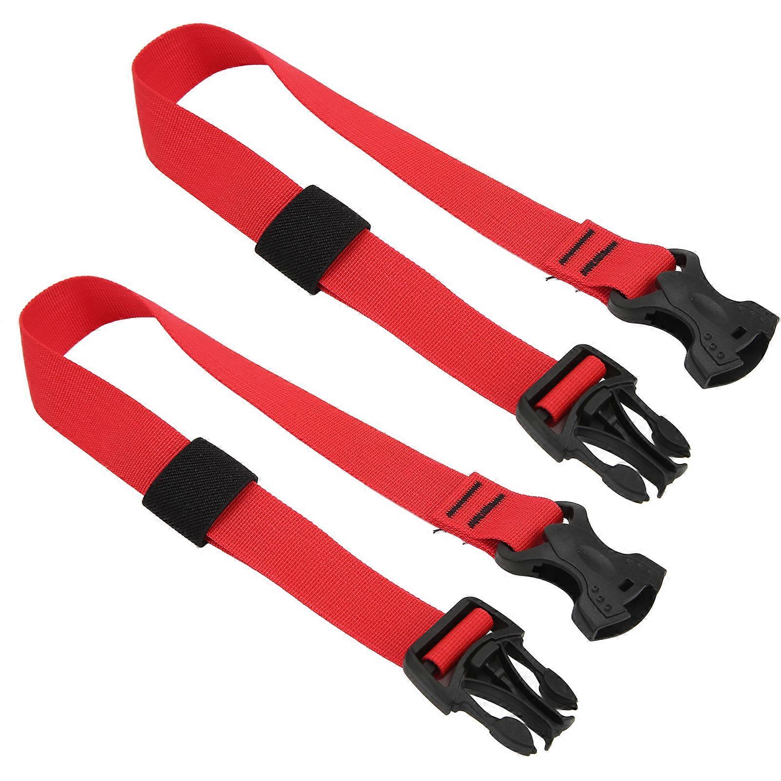 2pcs 0.6m Adjustable Suitcase Belt With Quick Release Buckle Multifunctional Luggage Straps For Camping