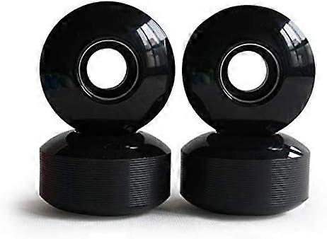 52mm Skateboard Wheels 95A Hardness ABEC-7 Bearings & Spacers Set of 4