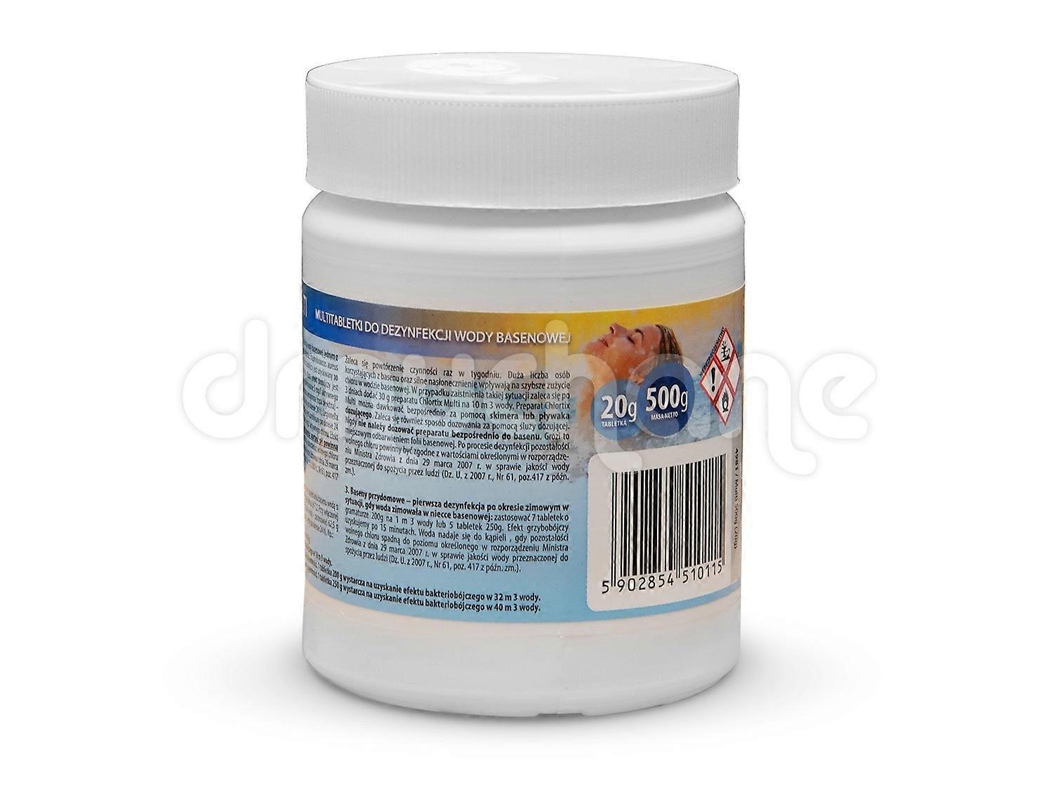 Multifunksjonelle nettbrett 25 x 20g - 0,5 kg