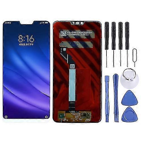 Xiaomi Mi 8 Lite Lcd Screen And Digitizer Complete Assembly (white)